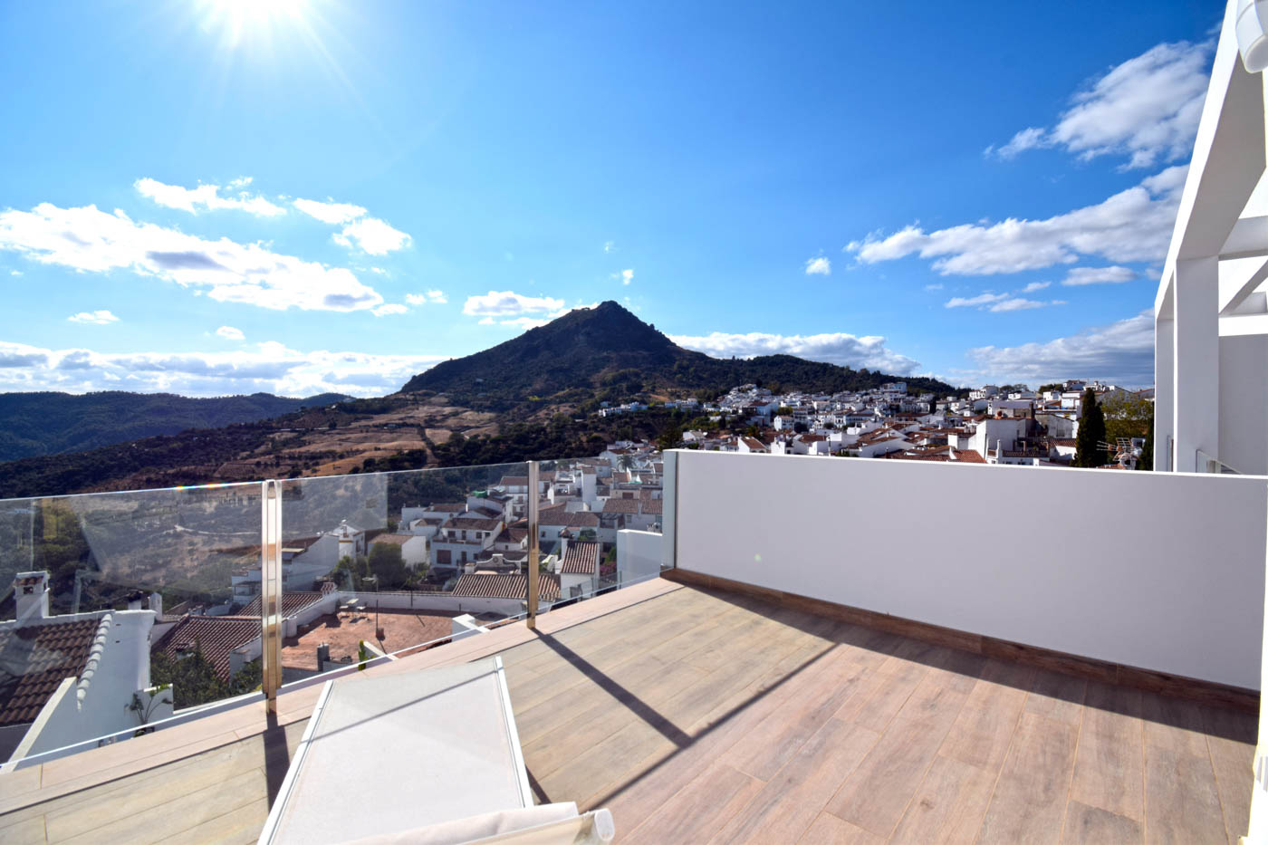 Terraces en planta superior